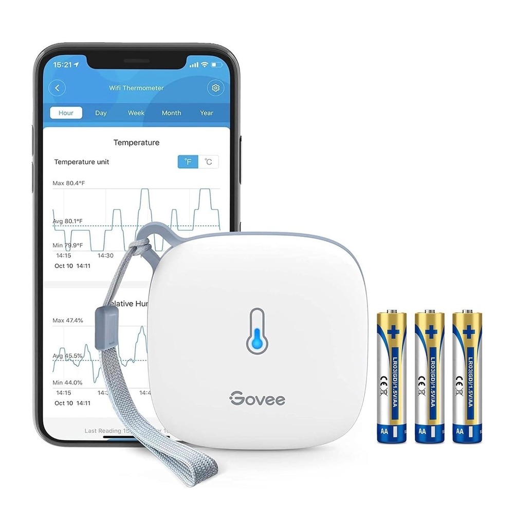 Govee WiFi Smart Thermometer Hygrometer H5179 Indoor Humidity Temperature Sensor